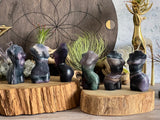 3" Goddess, Female Figures, Pregnant Female Figures, Fuller Female
