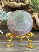 213g Yttrium Fluorite Sphere