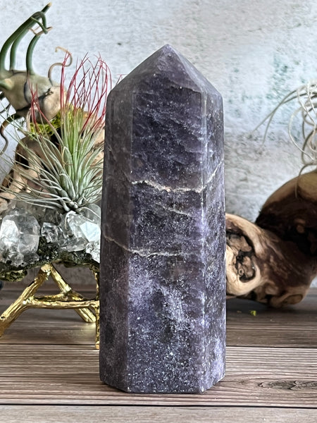 480g Lepidolite Tower