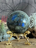 502g Labradorite Sphere